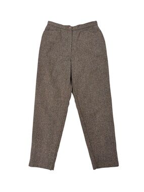 L.L. Bean Vintage Brown Tweed Dress Pants